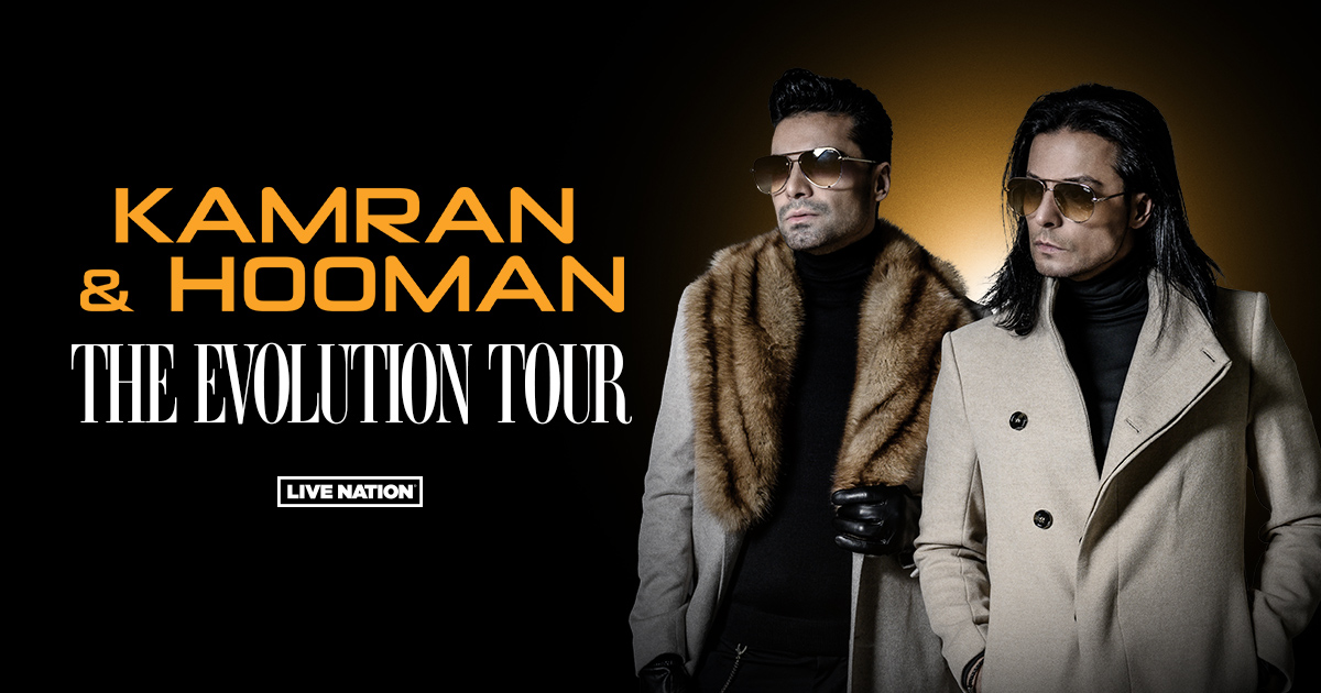 Kamran & Hooman Tour Poster 2024-2025